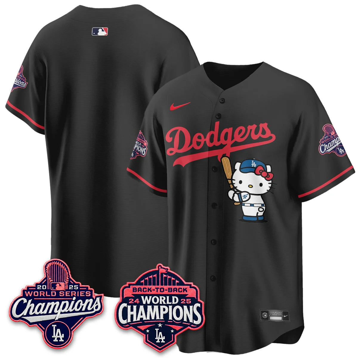 LAD x Meow KT Night 2026 Pink Edition Jersey - Stitched