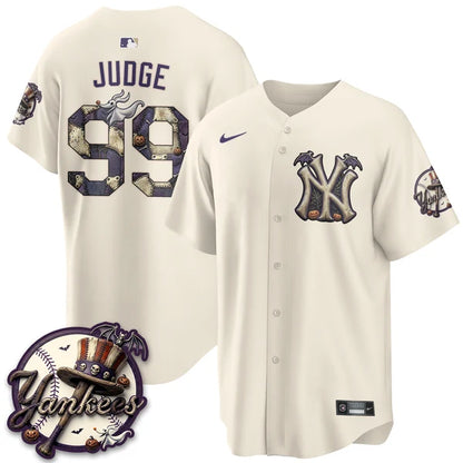 NYY Nightmare Edition Vapor Jersey - Stitched
