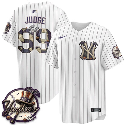 NYY Nightmare Edition Vapor Jersey - Stitched