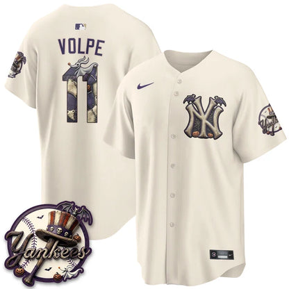 NYY Nightmare Edition Vapor Jersey - Stitched