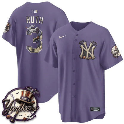 NYY Nightmare Edition Vapor Jersey - Stitched