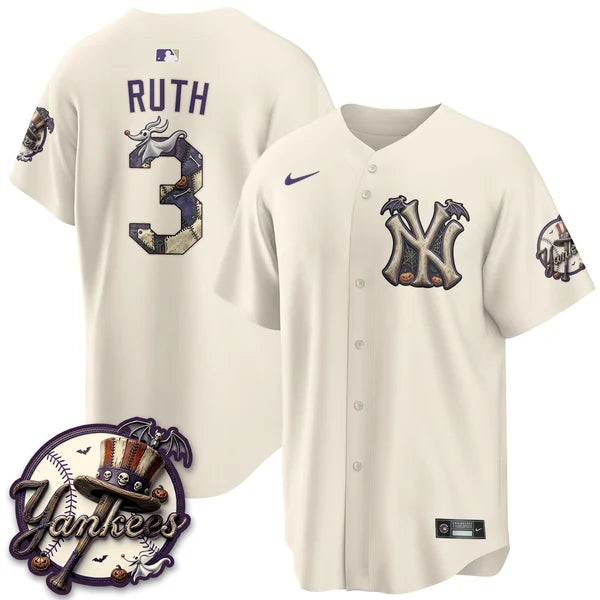 NYY Nightmare Edition Vapor Jersey - Stitched