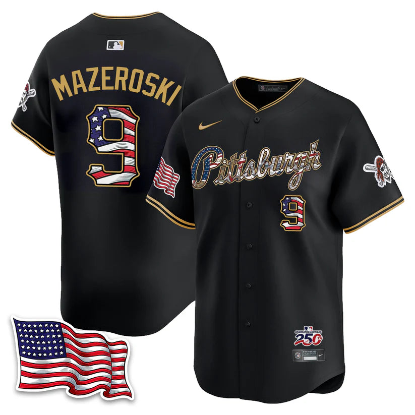 Pittsburgh Pirates 2026 Independence Day USA Vapor Limited Jersey - Stitched