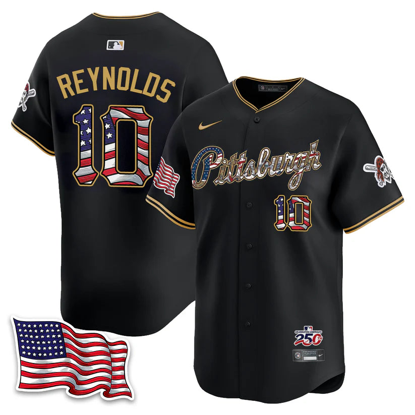 Pittsburgh Pirates 2026 Independence Day USA Vapor Limited Jersey - Stitched