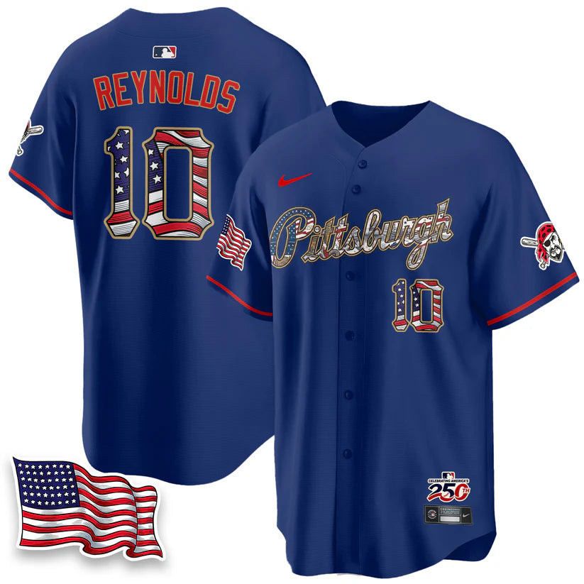 Pittsburgh Pirates 2026 Independence Day USA Vapor Limited Jersey - Stitched