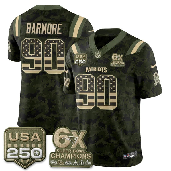 NE 2026 Salute to Service Limited Camo Edition - Stitched