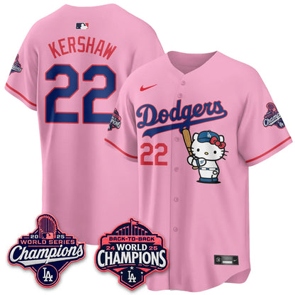 LAD x Meow KT Night 2026 Pink Edition Jersey - Stitched