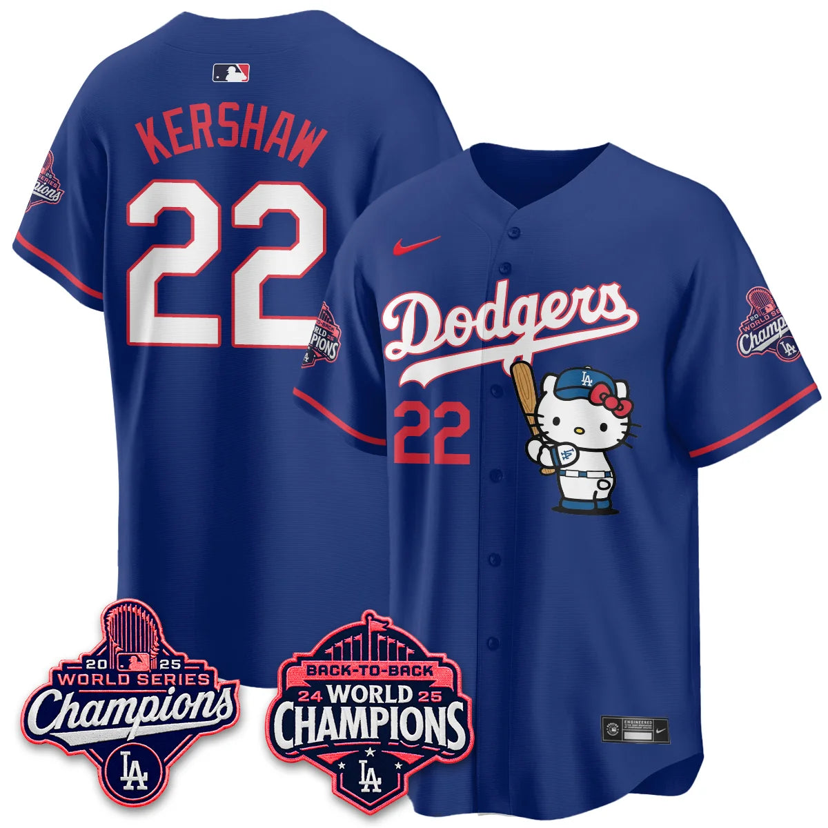 LAD x Meow KT Night 2026 Pink Edition Jersey - Stitched