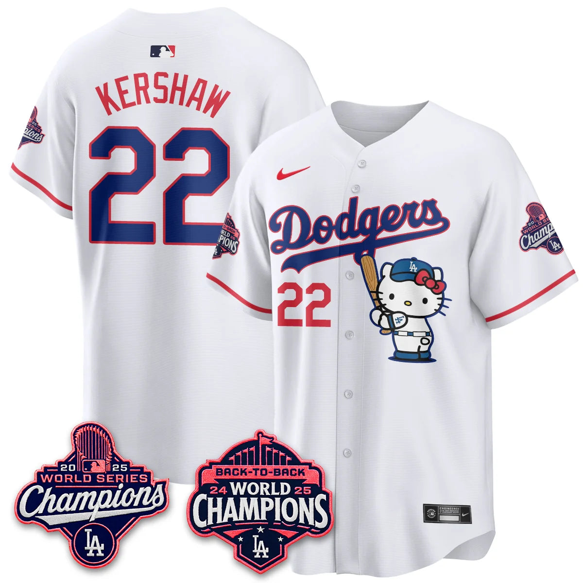 LAD x Meow KT Night 2026 Pink Edition Jersey - Stitched