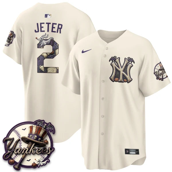 NYY Nightmare Edition Vapor Jersey - Stitched