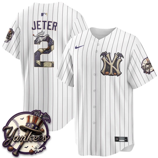 NYY Nightmare Edition Vapor Jersey - Stitched
