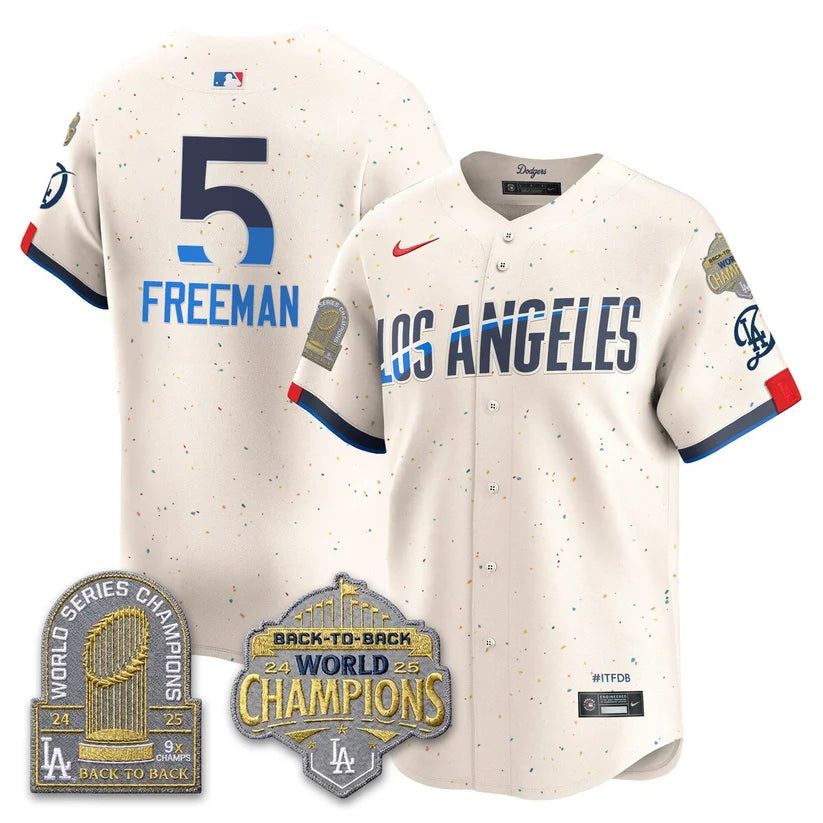 LAD Gold Collection Vapor Limited Jersey - 9x & B2B Champs - Stitched