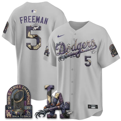 LAD Nightmare Edition Vapor Jersey - Stitched
