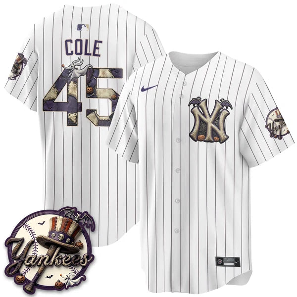 NYY Nightmare Edition Vapor Jersey - Stitched
