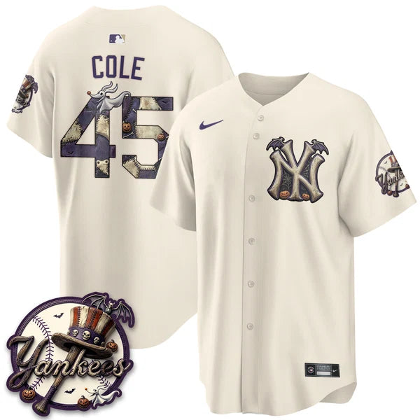 NYY Nightmare Edition Vapor Jersey - Stitched