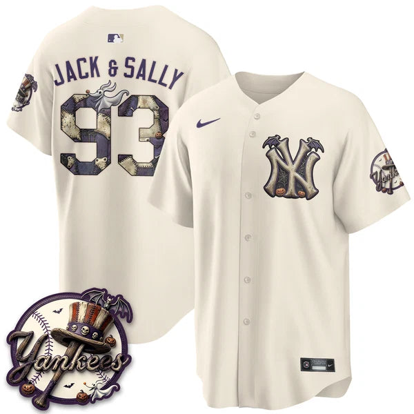 NYY Nightmare Edition Vapor Jersey - Stitched