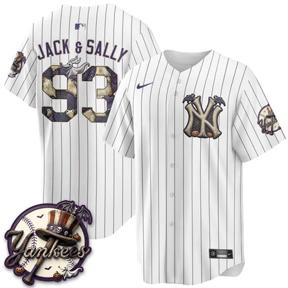 NYY Nightmare Edition Vapor Jersey - Stitched