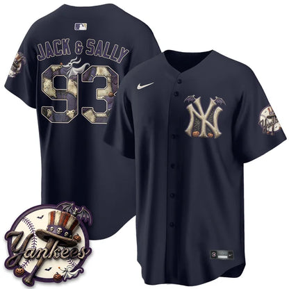 NYY Nightmare Edition Vapor Jersey - Stitched