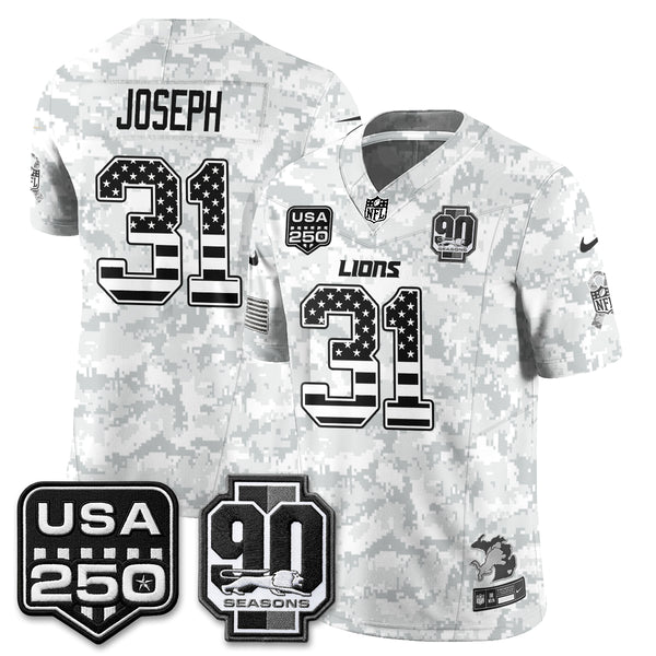 DET 2026 Salute to Service Vapor Jersey - Stitched