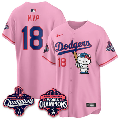 LAD x Meow KT Night 2026 Pink Edition Jersey - Stitched