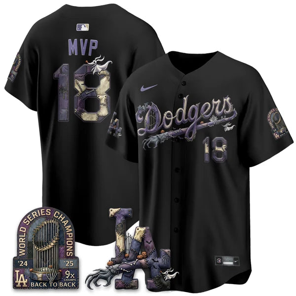 LAD Nightmare Edition Vapor Jersey - Stitched