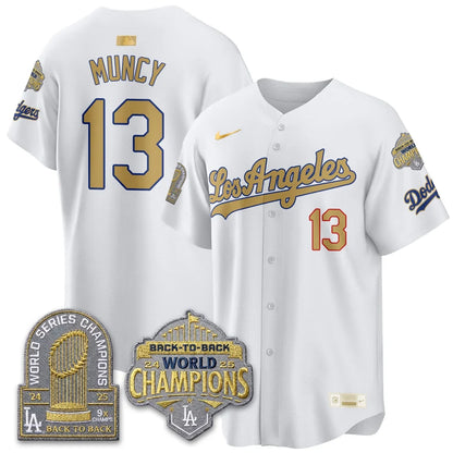 LAD Gold Collection Vapor Limited Jersey - 9x & B2B Champs - Stitched