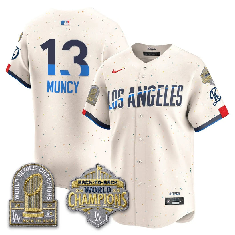 LAD Gold Collection Vapor Limited Jersey - 9x & B2B Champs - Stitched