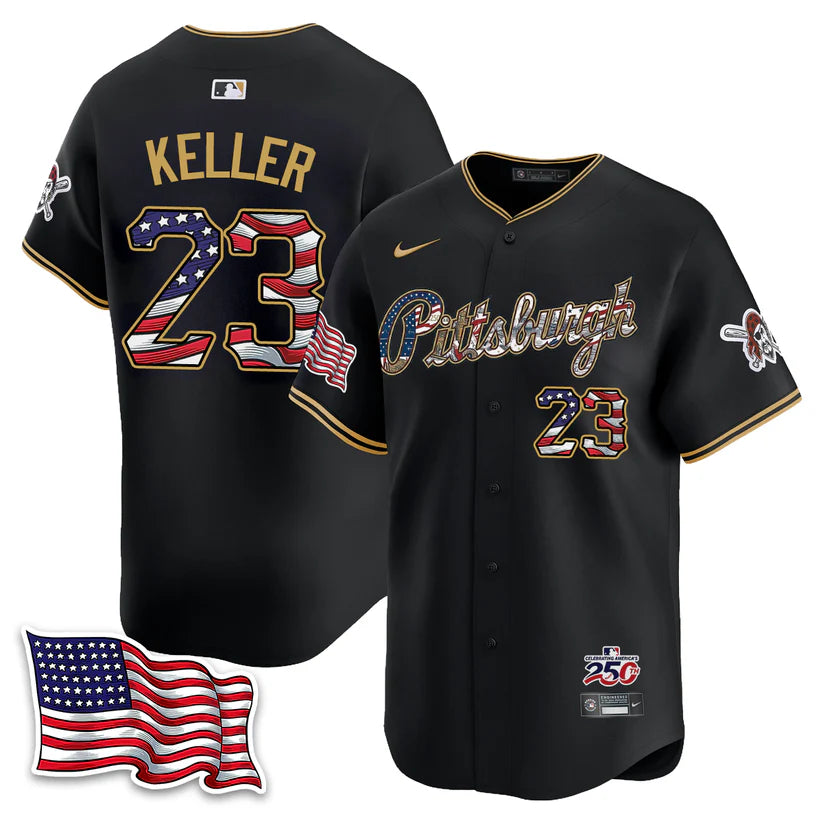 Pittsburgh Pirates 2026 Independence Day USA Vapor Limited Jersey - Stitched