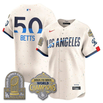 LAD Gold Collection Vapor Limited Jersey - 9x & B2B Champs - Stitched