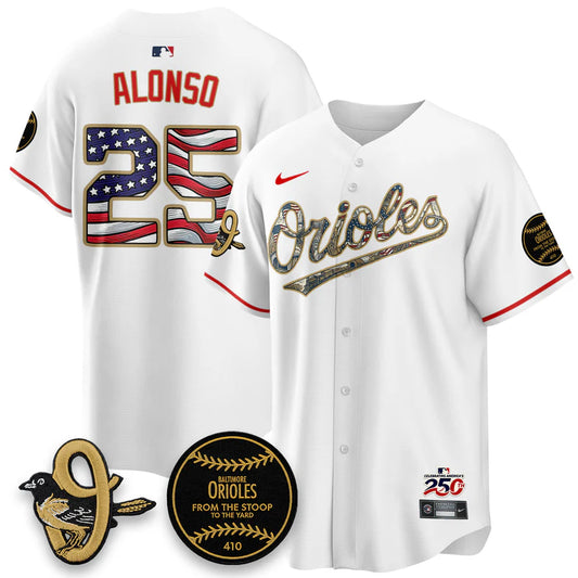 Baltimore Orioles 2026 Independence Day USA Vapor Limited Jersey - Stitched