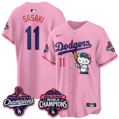 LAD x Meow KT Night 2026 Pink Edition Jersey - Stitched