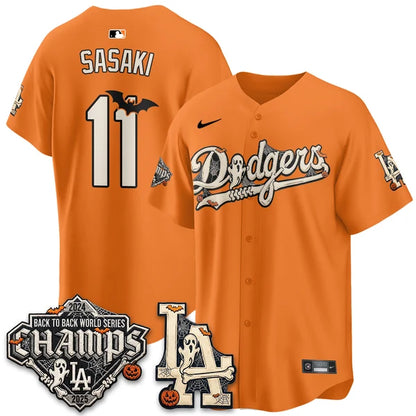 LAD Halloween 2026 Vapor Jersey - Stitched