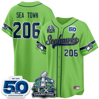 SEA SB LX Champs Baseball Edition - Stitched