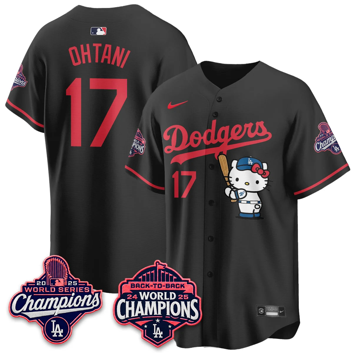 LAD x Meow KT Night 2026 Pink Edition Jersey - Stitched