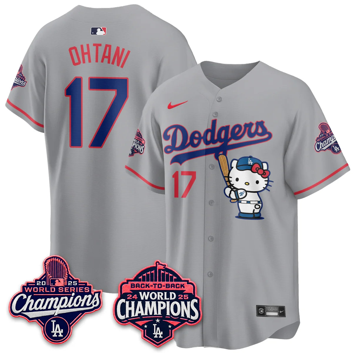 LAD x Meow KT Night 2026 Pink Edition Jersey - Stitched