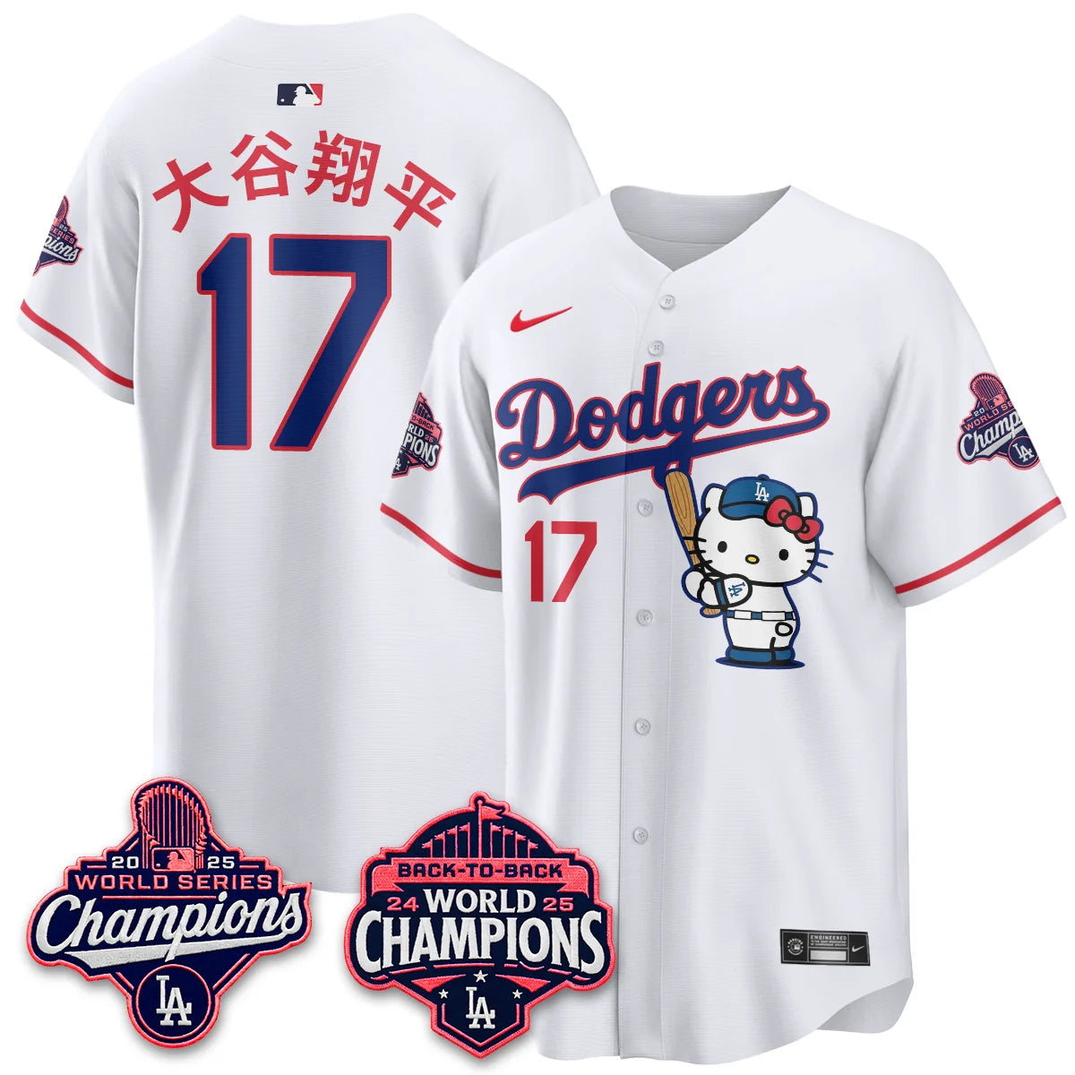 LAD x Meow KT Night 2026 Pink Edition Jersey - Stitched