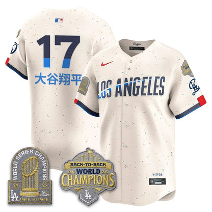 LAD Gold Collection Vapor Limited Jersey - 9x & B2B Champs - Stitched