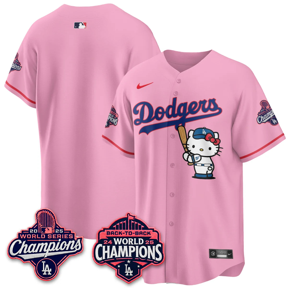 LAD x Meow KT Night 2026 Pink Edition Jersey - Stitched