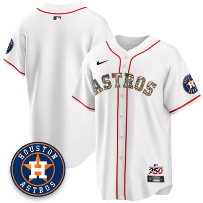 Houston Astros 2026 Independence Day USA Vapor Limited Jersey - Stitched
