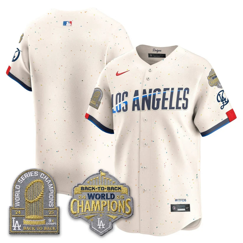 LAD Gold Collection Vapor Limited Jersey - 9x & B2B Champs - Stitched