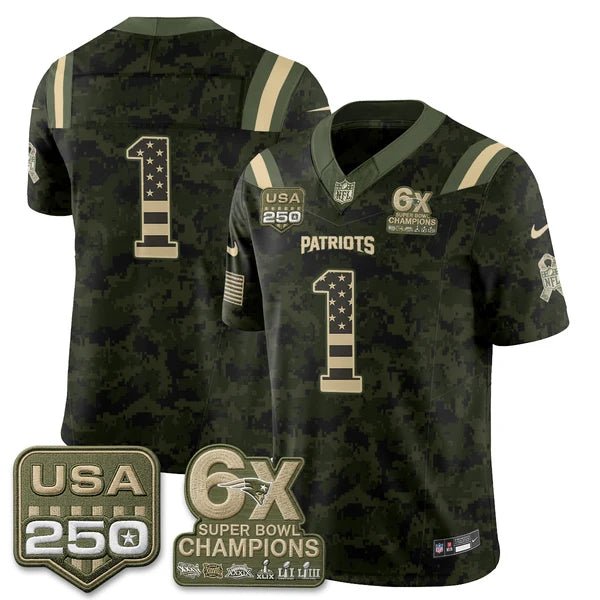 NE 2026 Salute to Service Limited Camo Edition - Stitched