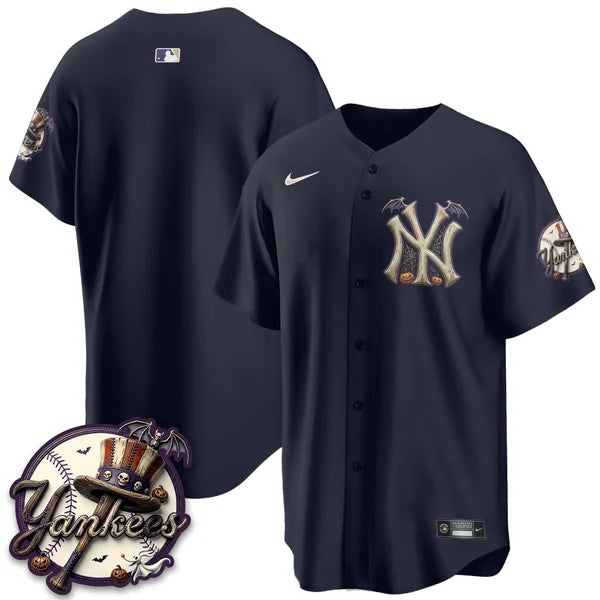 NYY Nightmare Edition Vapor Jersey - Stitched