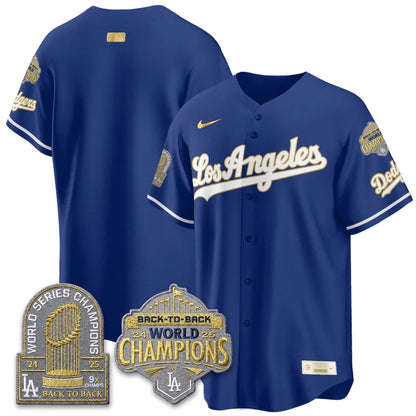 LAD Gold Collection Vapor Limited Jersey - 9x & B2B Champs - Stitched