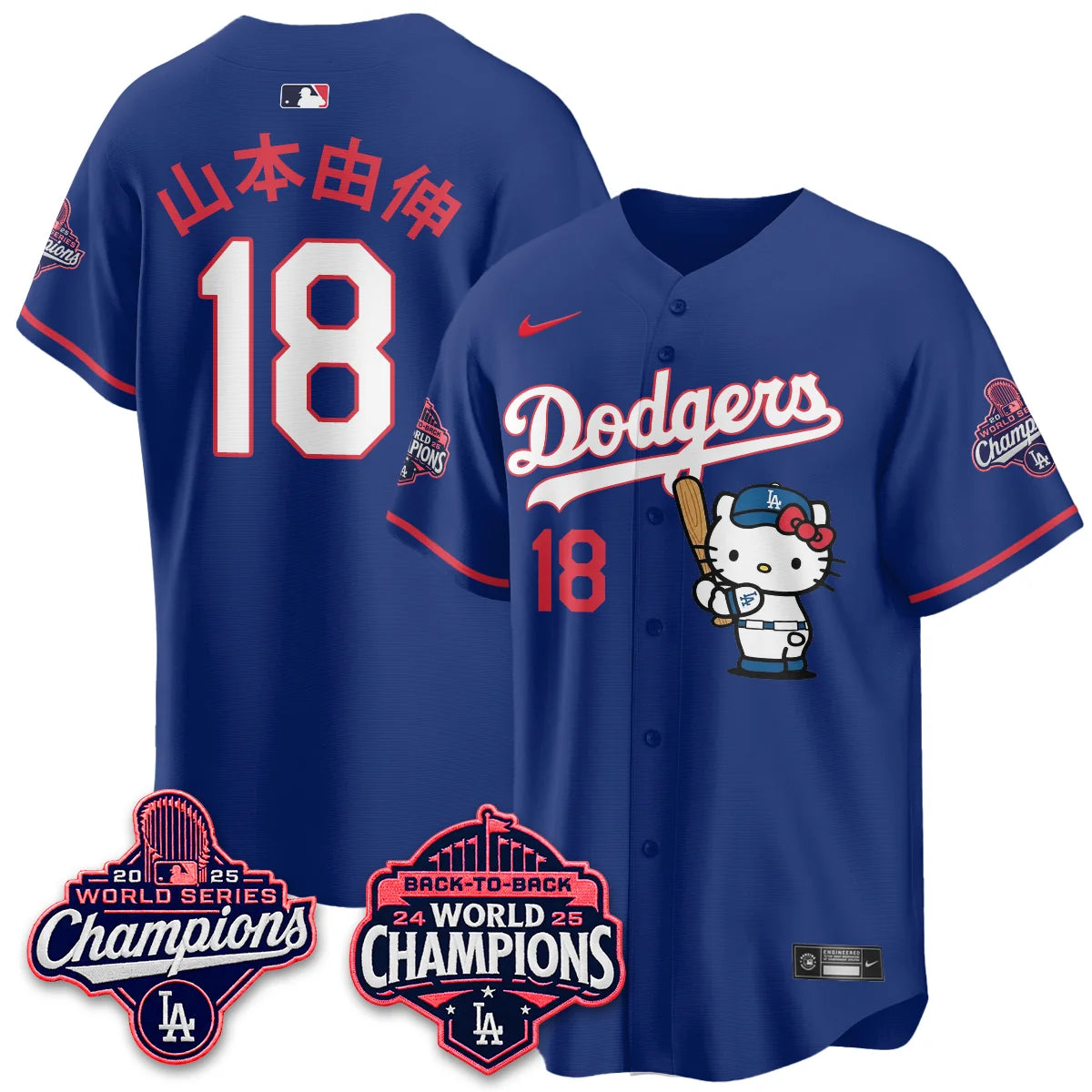 LAD x Meow KT Night 2026 Pink Edition Jersey - Stitched