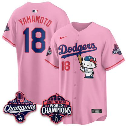 LAD x Meow KT Night 2026 Pink Edition Jersey - Stitched