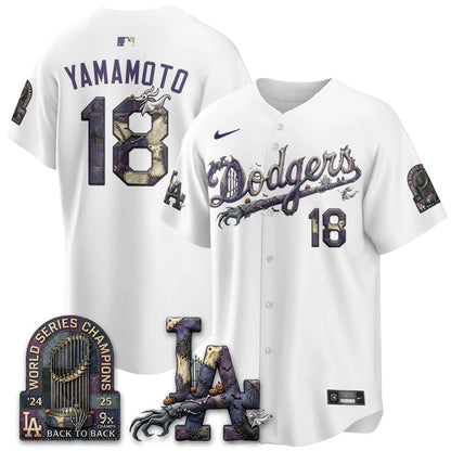 LAD Nightmare Edition Vapor Jersey - Stitched