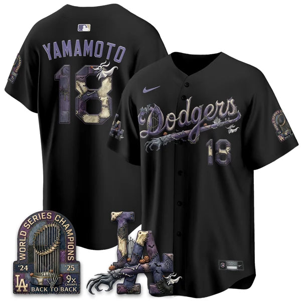 LAD Nightmare Edition Vapor Jersey - Stitched