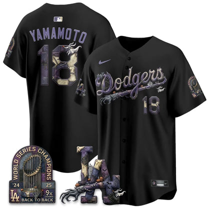 LAD Nightmare Edition Vapor Jersey - Stitched