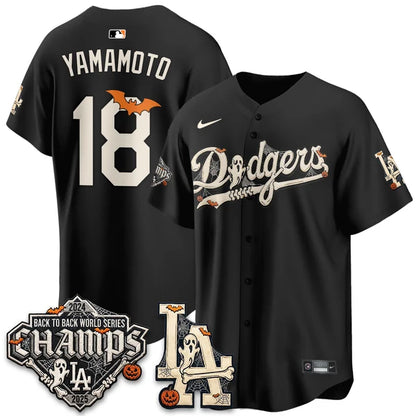 LAD Halloween 2026 Vapor Jersey - Stitched
