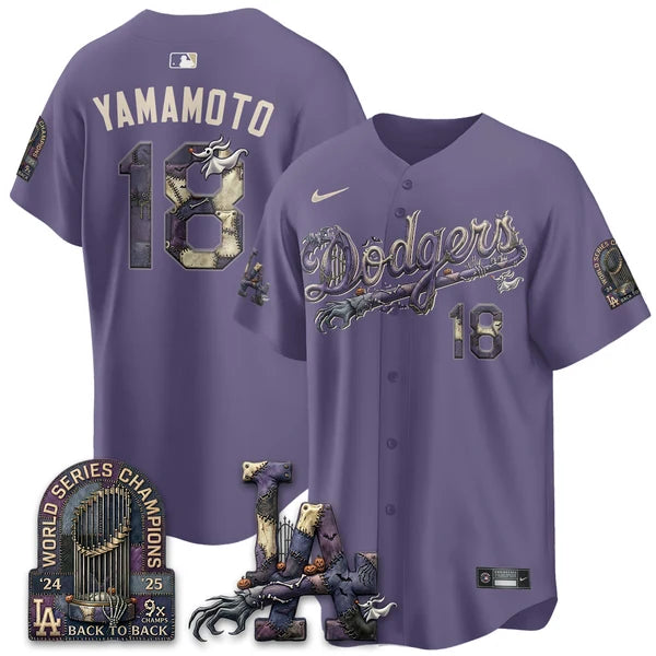 LAD Nightmare Edition Vapor Jersey - Stitched